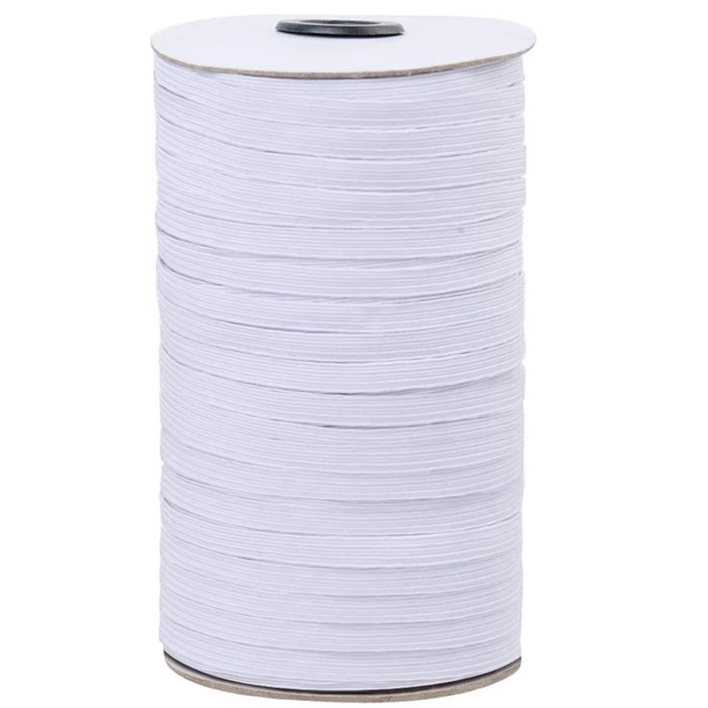 1//8 inch Braided Elastic Cord Heavy Stretch String Braided Elastic Band//Elastic Rope 144 Yard Sewing Elastic Spool for Jewellery Making Beading