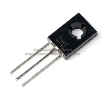 

50pcs / 1 lot Transistor 2SD882 (P) D882 TO-126 (iron foot current 2A)