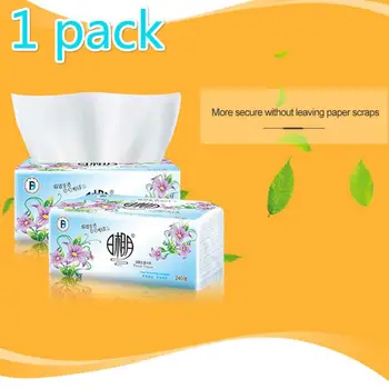 

1 Pack Native Wood Pulp Pumping Paper Sanitary Paper Household Napkin Kitchen Oil Absorption Paper 3 Layers Toilet Tissue New