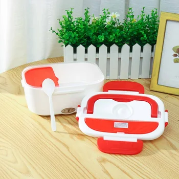 

110V 40W Portable Electric Heating Lunch Box Stable Rice Food Container Bento Boxes Office Home Food Warmer