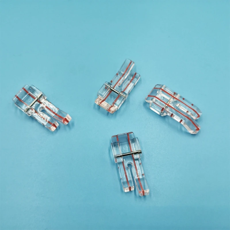Drop Shipping Patchwork Clear Presser Foot 1/4" (Quarter Inch) Sewing Machine Presser Foot Quilting - Low Shank Snap-On