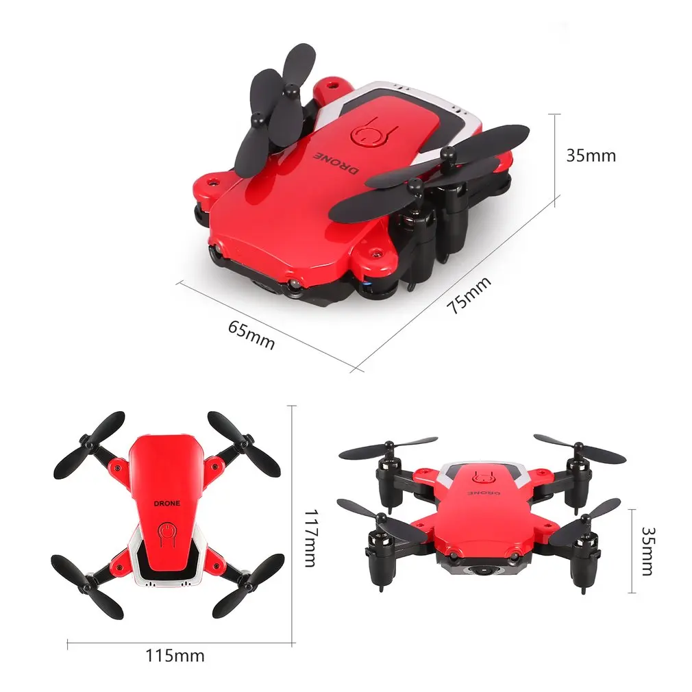 808 мини карманный складной FPV RC Квадрокоптер Дрон с 720P HD регулируемой Wi-Fi камерой в режиме реального времени высота удерживает Безголовый режим