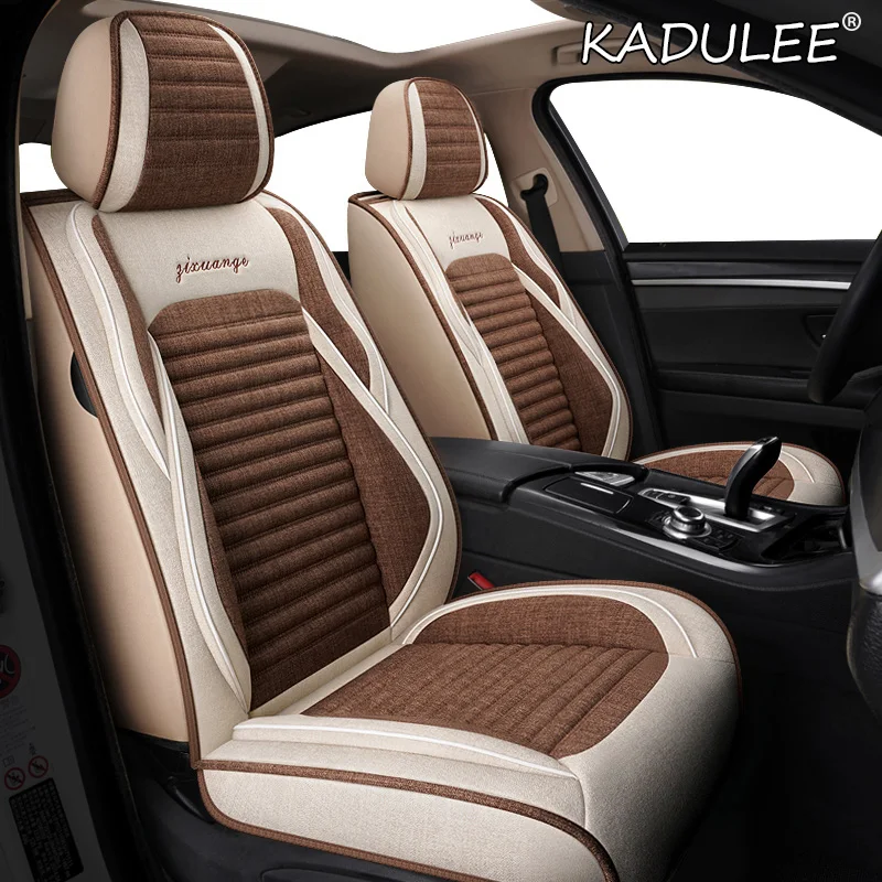 KADULEE FLAX car seat cover for Mazda 3 6 CX-5 CX7 cx-3 cx-4 323 626 M2 M3 M6 Axela Familia ATENZA auto accessories car-styling