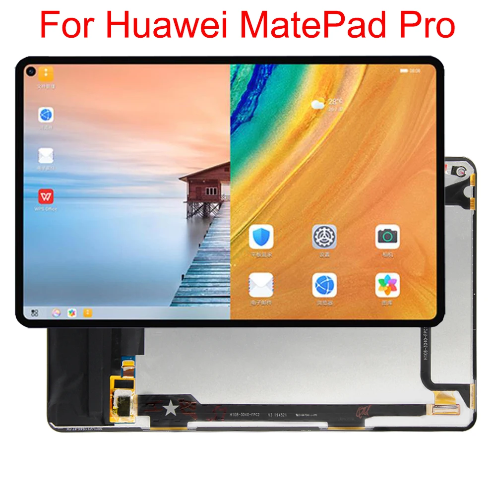 

Новинка 10,8 "ЖК-дисплей для Huawei MatePad Pro MRX-W09 MRX-W19 MRX-AL19 MRX-AL09 ЖК-дисплей сенсорный экран дигитайзер в сборе