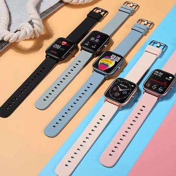 

IP67 P8 Smart Watch Wristband Men Women Sport Clock Heart Rate Monitor Sleep Monitor Smartwatch tracker for phone Screen Cover