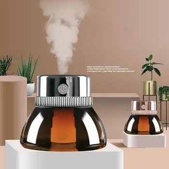 

200ml Ultrasonic Essential Oil Diffuser Mini Aromatherapy Air Humidifier Night Light for Home Use 4XFB