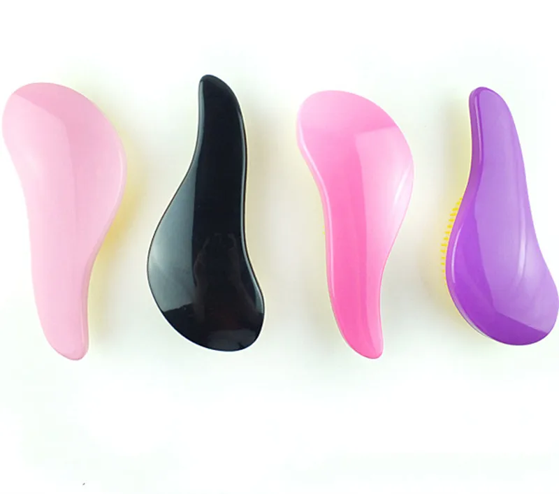 Hot New Tangle Hair Brush Detangler Horn Comb Hair Brush Professional Magic Straightening Detangling Combs Plastic