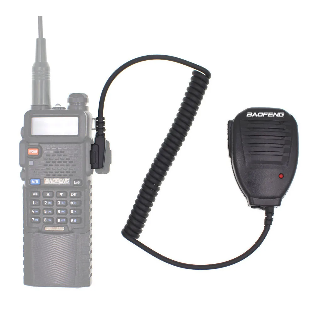 Baofeng Динамик BF H14 K1 микрофон для BAOFENG UV 5R 82 888S GT 3 TYT KD C1 Wouxun иди и болтай Walkie Talkie