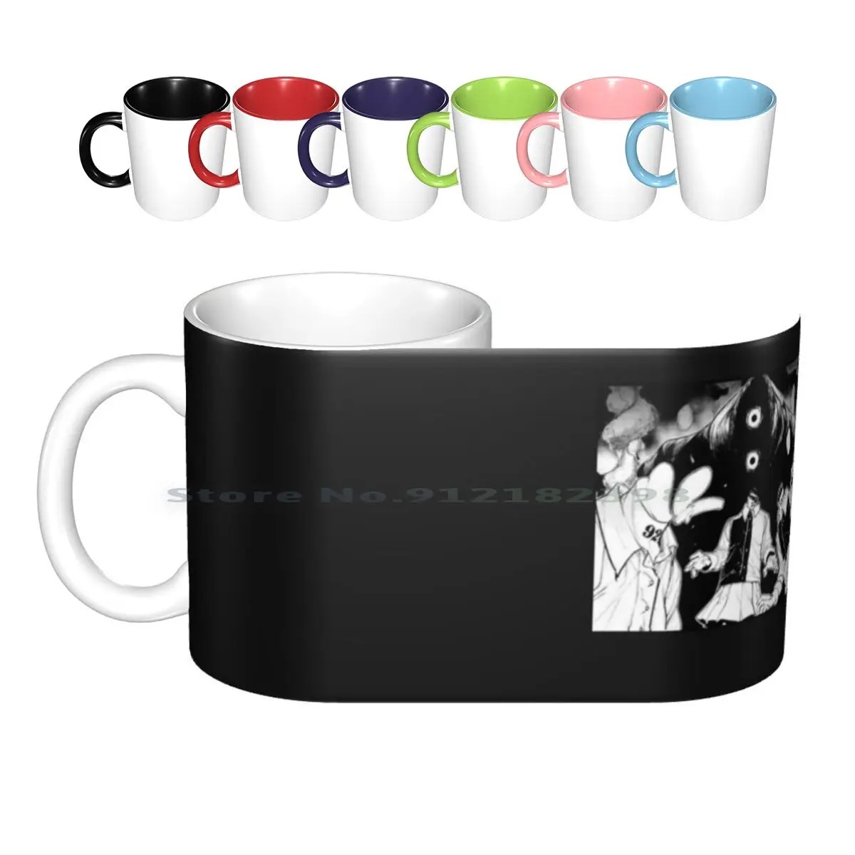 Ha Promesso Le Tazze In Ceramica Di Never Land Tazze Da Caffè Tazza Da Tè Al Latte La Promessa Never Land Manga Ha Promesso Never Land La Promessa Nev