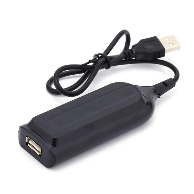 High Speed Micro Mini 4 Ports 2.0 USB HUB splitter Adapter For Laptop PC Notebook Receiver Computer Peripherals Accessories:Blac