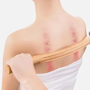 

Wooden Guasha Scraping Stick Massage Tools For Back Shoulder Neck Waist Abdomen Leg Anti Cellulite Body Guasha Tool Massager Rod