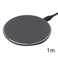 Горячий Быстрый Qi беспроводной зарядное устройство док-станция зарядка алюминиевый коврик портативный для iPhone11 Pro XS Max Xs X