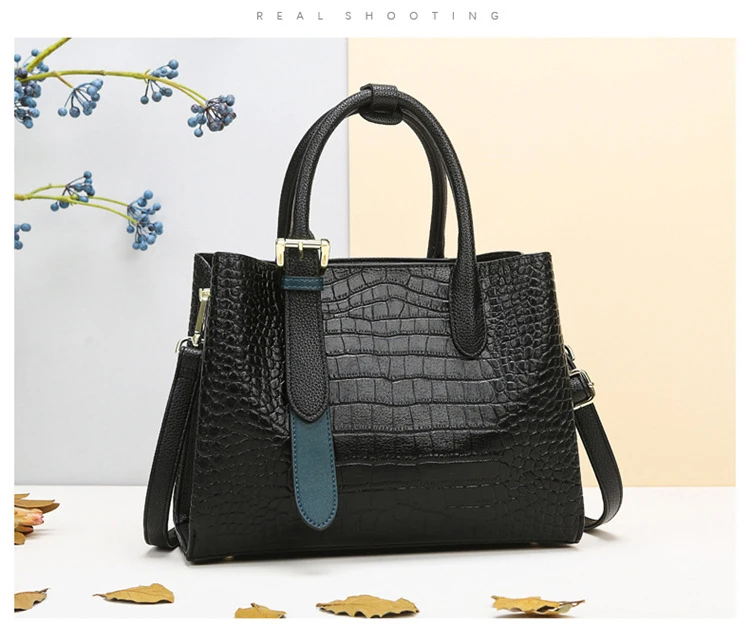 Croco Pattern Trend bag