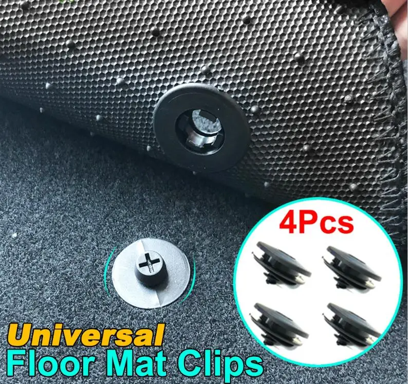 

4pcs Car Fastener Floor Mat Clips for Mercedes Benz B C E ML S CLK CL