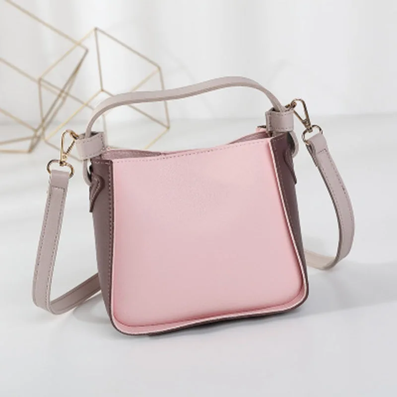

2019 fashion High quality Women Shoulder Bags for crossbody Chain Shoulder Bag elegant Pu Leather Bag Women Bag Handbag 2Pcs