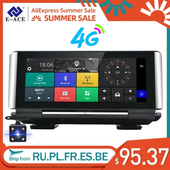 

E-ACE E01 Car DVR GPS 4G Navigation Tracker 7" Android DVR Car Camera WIFI 1080P ADAS Video Recorder For Car Tourism Navigators
