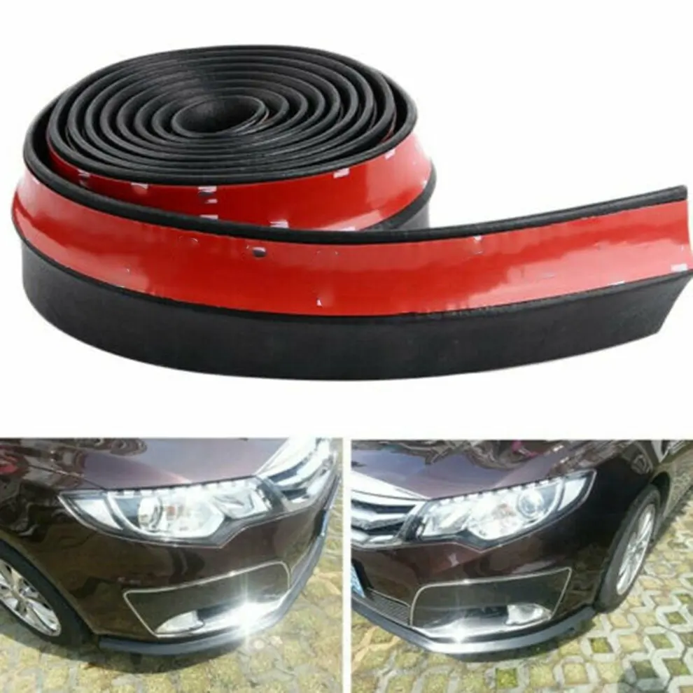 Car Front Lip Side Skirt Surrounded By Anti-Collision Strip Car Bumper Surrounded By Protective Strip