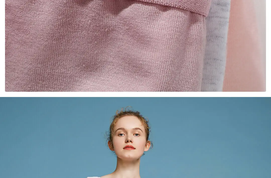 Новое Женское нижнее белье Xiaomi Mijia Youpin, хлопковое нижнее белье, 3 упаковки, хлопковое дышащее и удобное