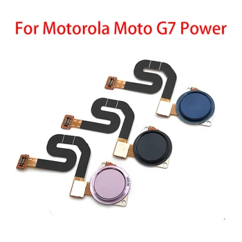 

20 PCS. Power ID Home Button Recognition Sensor Flex Cable For Motorola Moto G7 Power Fingerprint Scanner