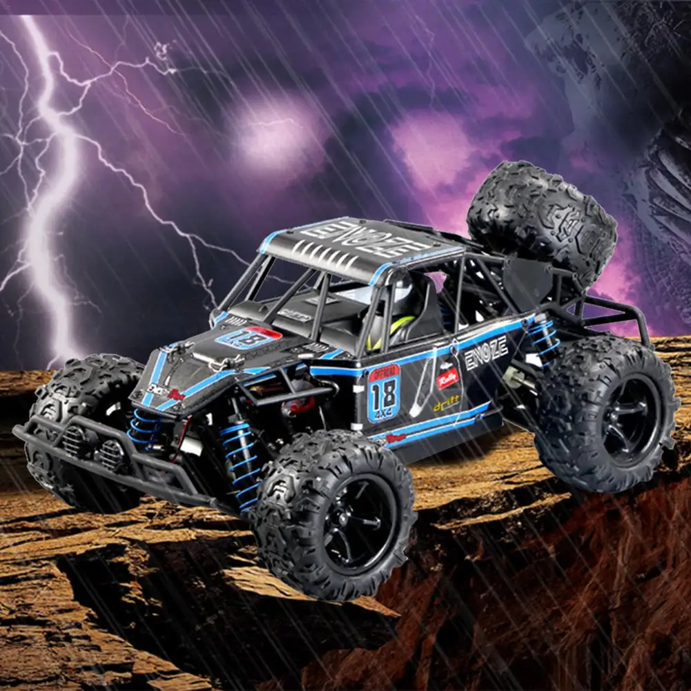 

1:18 Four-wheel Drive Off-road Vehicle 2.4G Electric Remote Control Car Toy Christmas Gift For Children Color Box Packaging
