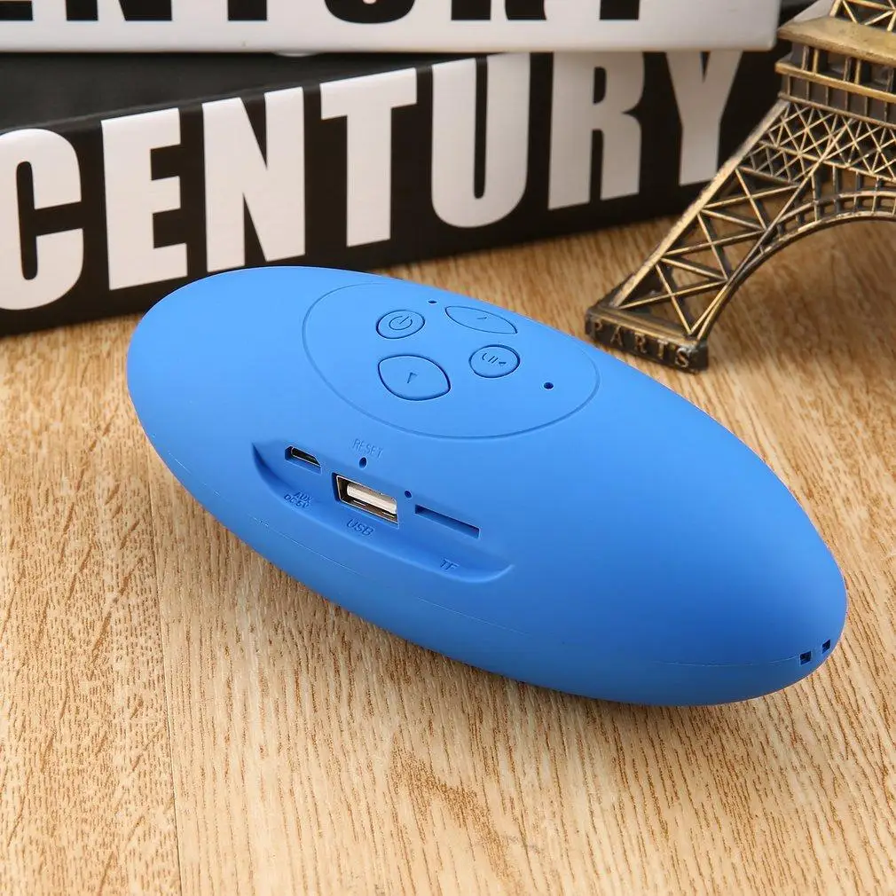 Мини Bluetooth динамик Портативный беспроводной 3D стерео Бас Колонка музыка объемный динамик с микрофоном Поддержка TF USB FM радио без рук