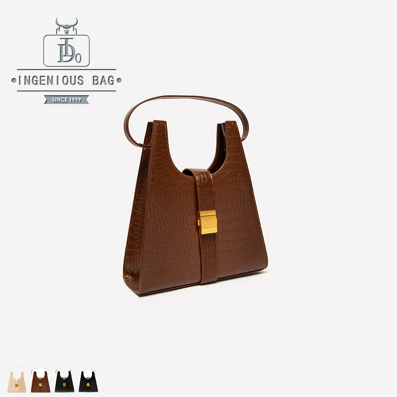 Женские сумки с крокодиловым узором из искусственной кожи женские