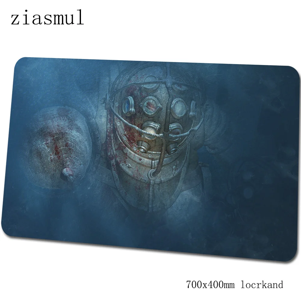 Bioshock коврик для мыши 700x400x3 мм игровой коврик для мыши большой коврик для геймера подарок на Хэллоуин игровая компьютерная настольная клавиатура со встроенной мышью 3d игровые коврики - Цвет: Size 700x400x3mm