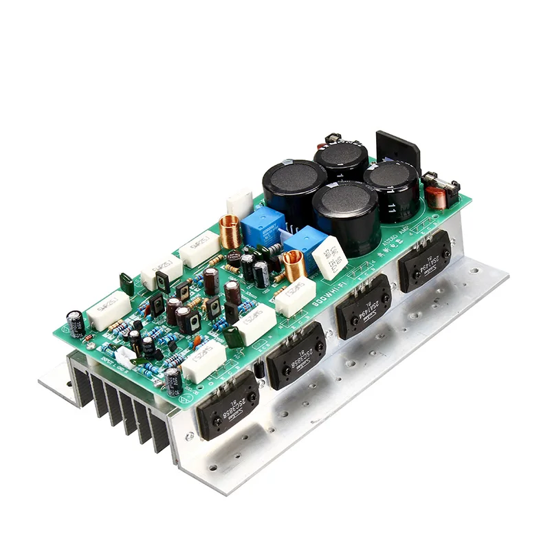 

SanKen1494/3858 HIFI Amplifier Board 450W+450W High Power Dual Channel Stereo Audio AMP 800W Mono Sound Speaker Amplifiers Board