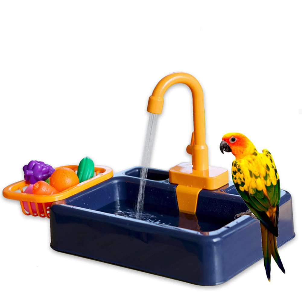 Multifonctionnel Bains D'oiseaux Baignoire Bol Bassin Perroquet