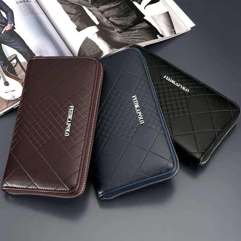

2019 New Style MEN'S Handbag Casual Men Multi-functional Business Handbag MEN'S Wallet Clutch Bag Fashion
