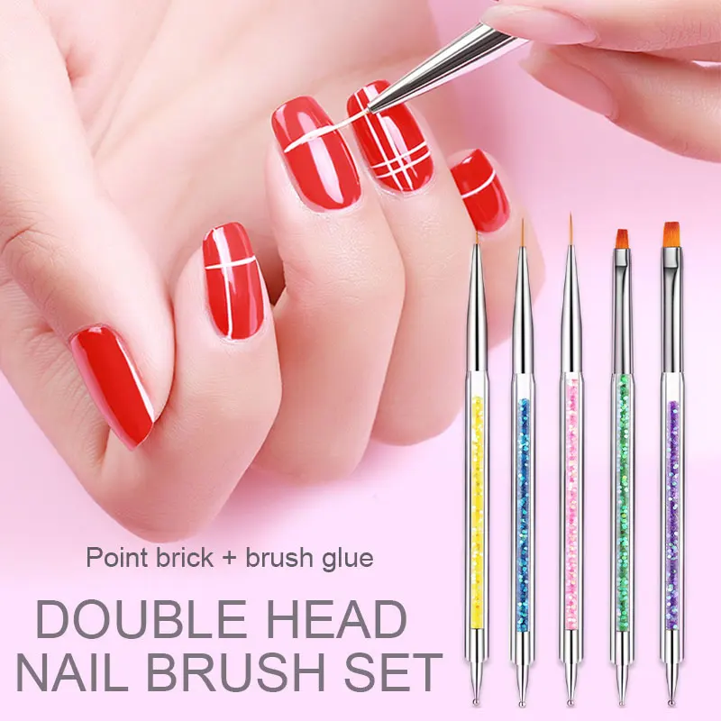 

Plastic 7g Phototherapy Pen Nail Brushes Shining Light DIY Manicure Tool Crystal Painting Drop Shipping