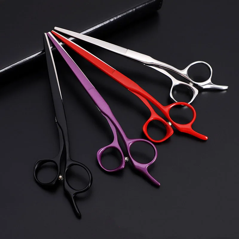 SR-PET-007 " ножницы для домашних животных 440C Профессиональные Парикмахерские ножницы для стрижки волос