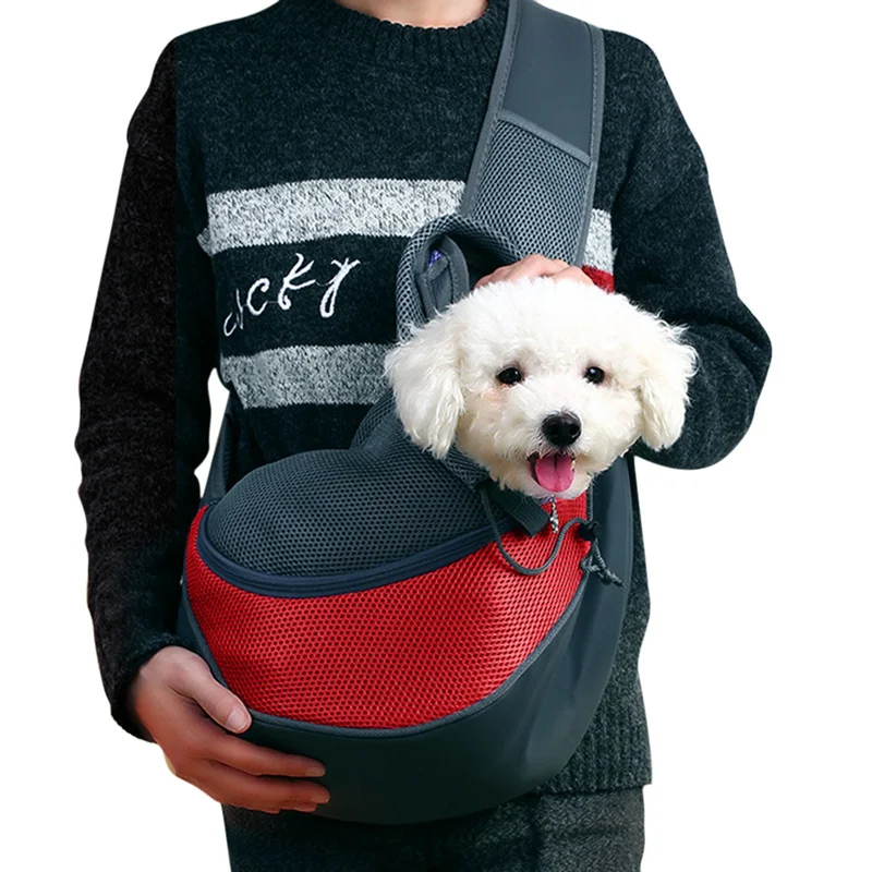 Переноска для собак, удобная сумка для собак, сумка на одно плечо для щенка, для питомцев, Сетчатая Сумка для путешествий, сумка для щенков, переносная продукция для домашних животных