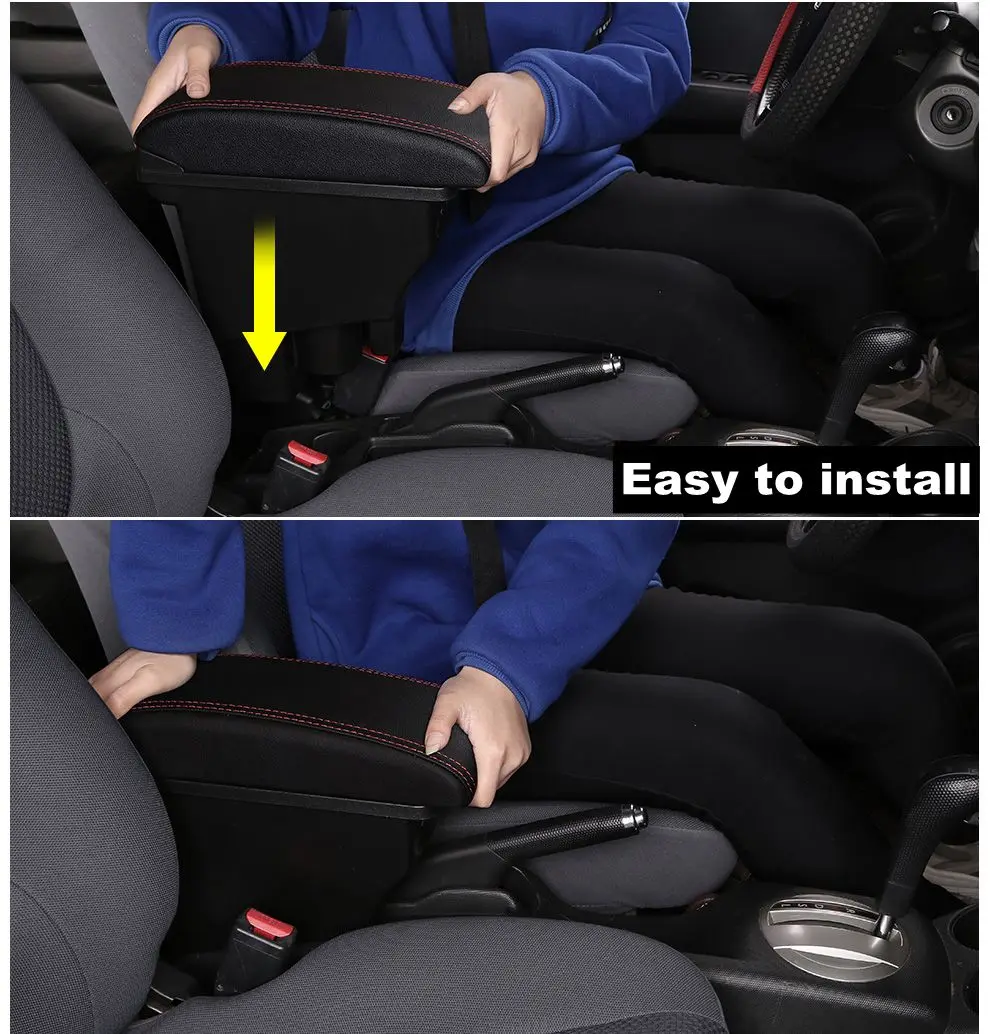 Подлокотник для Suzuki Sx4 2006- центральная консоль ящик для хранения подлокотник вращающийся 2008 2009 2010 2011 2012