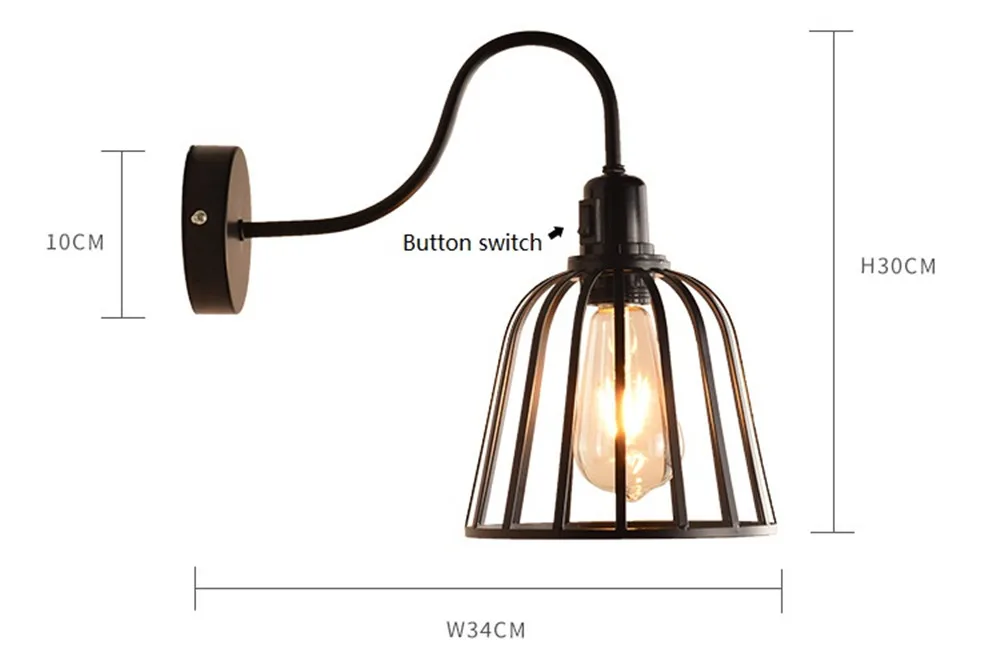 Nordic Design LED Pendant Lamp Loft Decor Edison Industrial Vintage Hemp Rope Iron Hanging Light Dining Room Home Lighting (7)