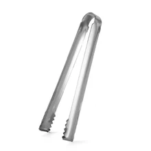 

1 Pcs Stainless steel ice tong for Barbecue Food Salad Cake Bread Candy in the Kitchen or Bar