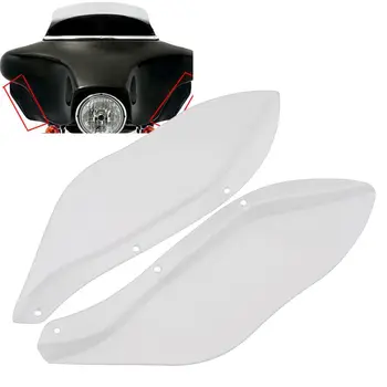 

Motorcycle Side Wing Windshield Transparent Fairing Air Deflector For Harley Touring FLHR FLHT FLHX 1996-2013 Motorbikes