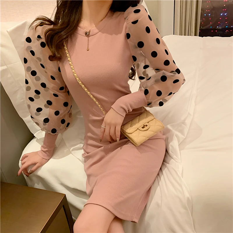 see through blouse dress