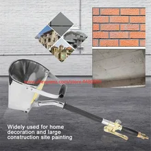 4-5L раствор цемент пистолет-распылитель с бункером ведро Стены Опрыскиватель штукатурный гипс распылитель цемент пистолеты-распылители бетон штукатурный гипс