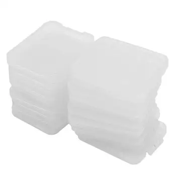 

Home portable Not Easy To Lose 1 Storage Box SD Card Transparent tplastic box