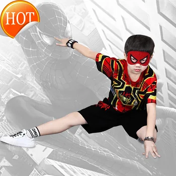 

Summer 3D Children T Shirts boys clothes Hero Spider man Baby Boy Tee Kids T-Shirt Summer Fashion streetwear Tops
