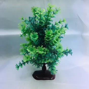 

2PCS Desktop display bonsai Artificial sand table model trees Aquarium bonsai school Teaching model Room decoration