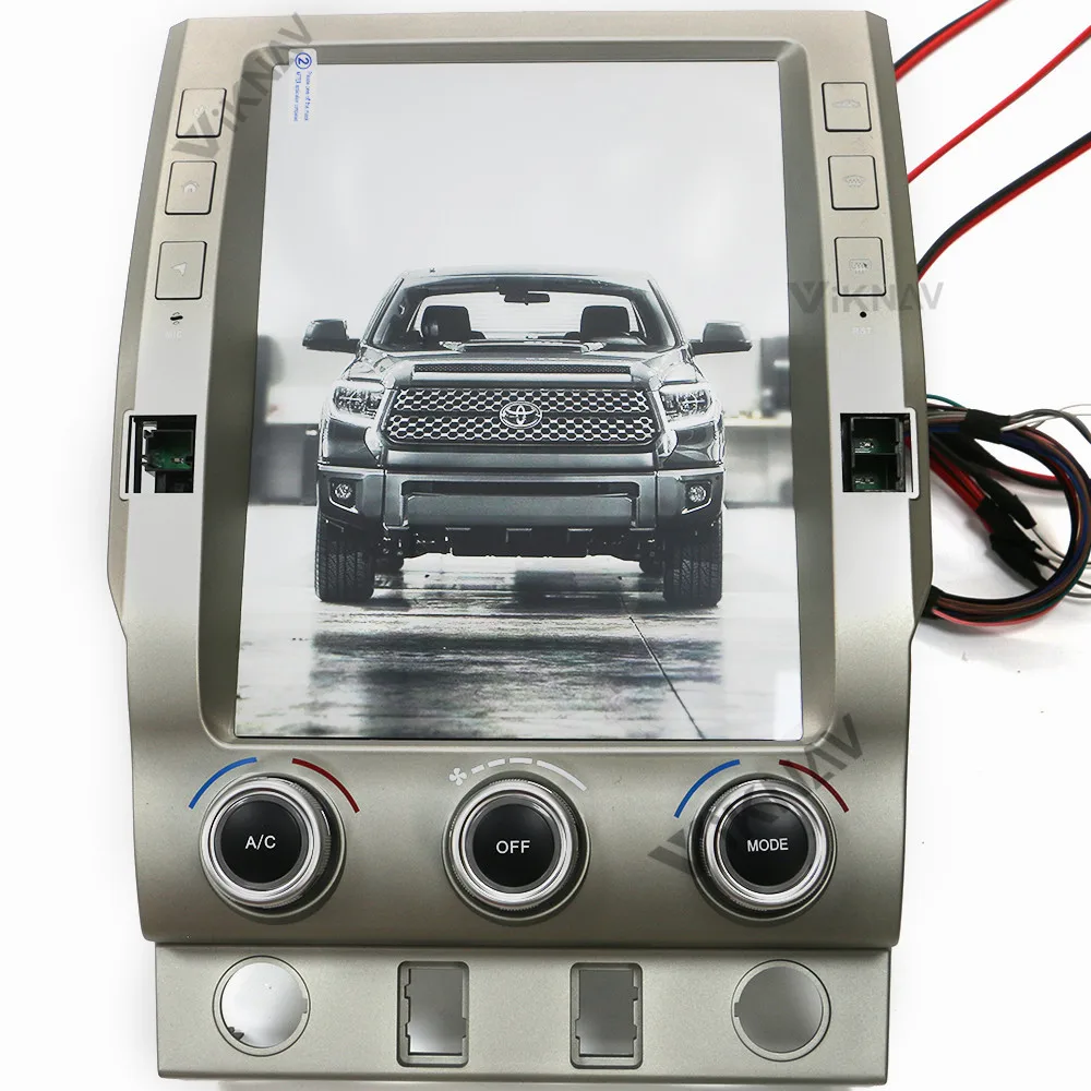 

Viknav vertical screen auto stereo video player for Toyota Tundra 2014-2019 Android system Car GPS radio multimedia player