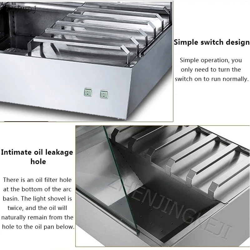 BS-10 Vertical Fries Workstation Commercial Stainless Steel Insulation French Fries Workstation Food Processor