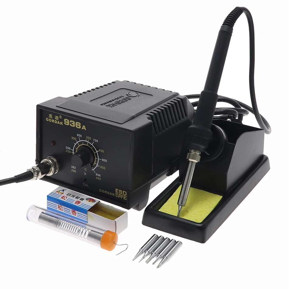 Gordak 936a Soldering Station For Manual Placement Of Reworked And