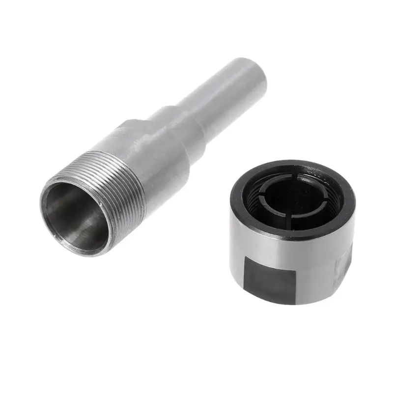 

1/4\" 8mm 12mm 1/2\" Shank Collet Holder Milling Router Bit Engraving Machine Extension Rod L4MF