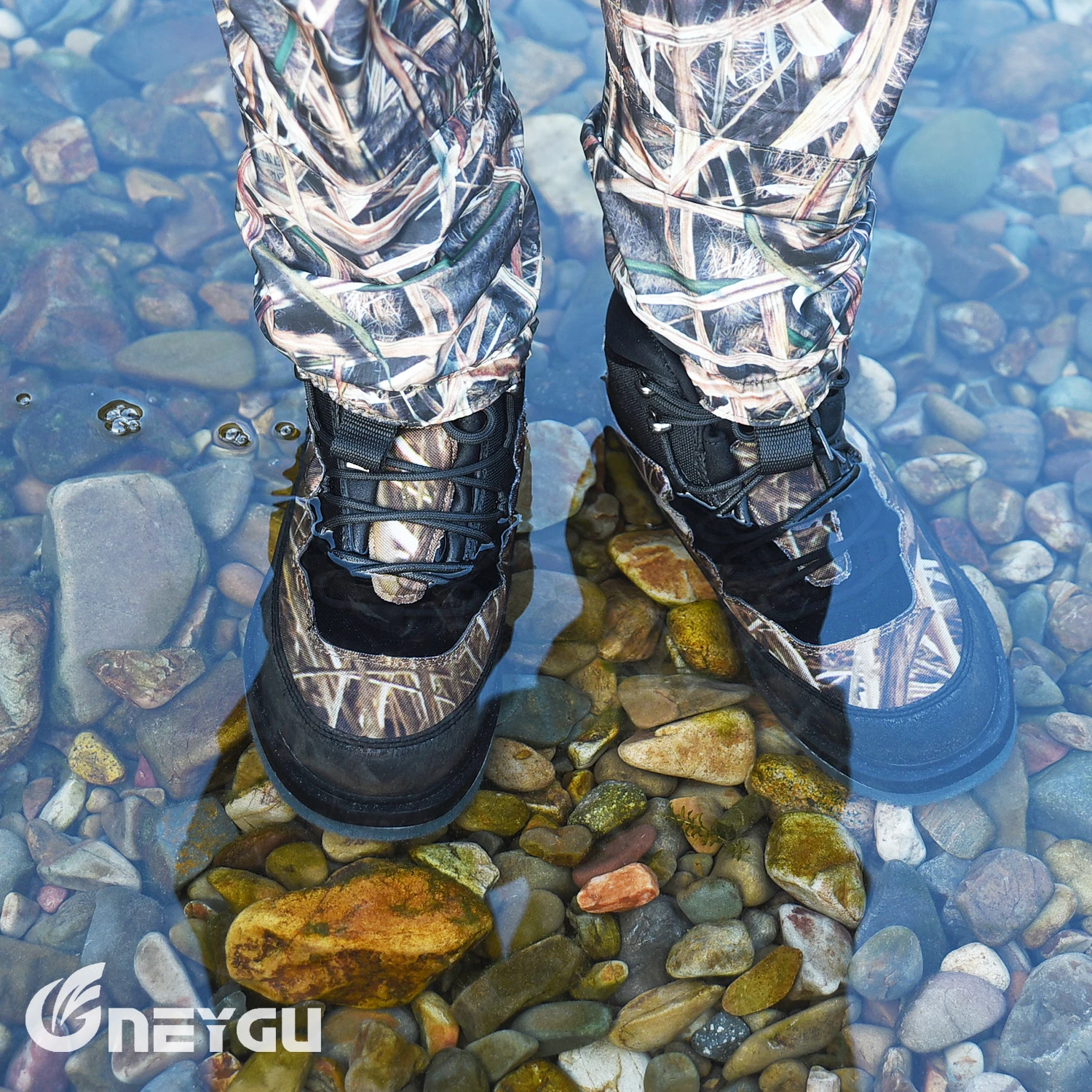 Fishing Shoes 5MM Neoprene Non-slip Outdoor Waders Felt Sole Boots  Waterproof