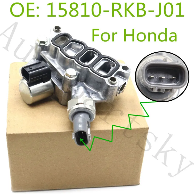 

Good Quality For Honda OEM VTEC Solenoid Spool Valve Assembly 15810-RKB-J01 15810RKBJ01 15810 RKB J01
