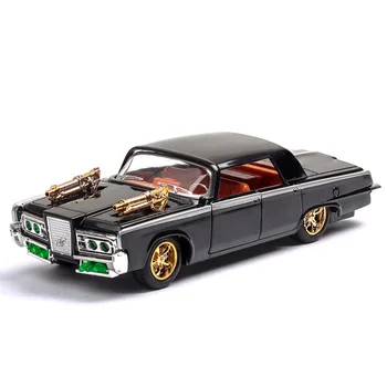 

Green Bee Alloy Car Model Simulation Car Model Sound and Light Pull Back 1:43 Dodge Muscle Car Child Alloy Pull Back Car Model