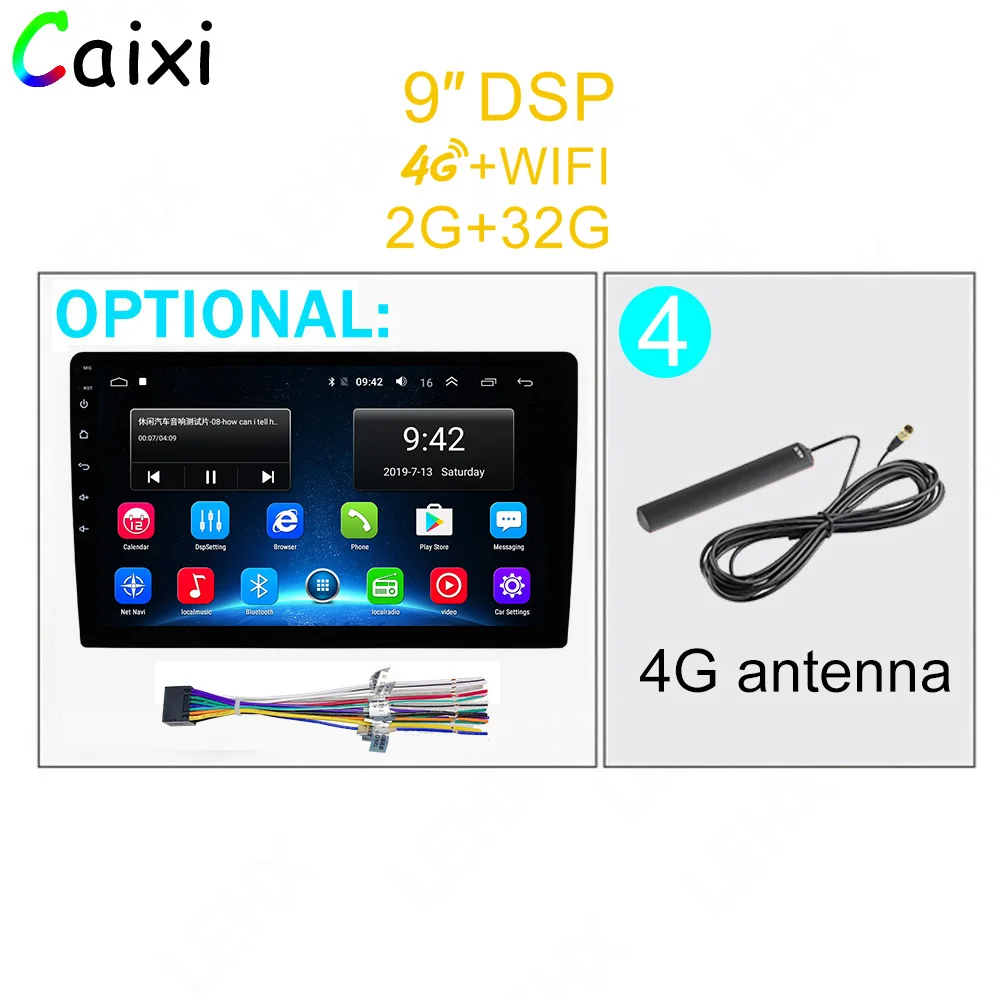 Cx-9232-4G 9/10 дюймов 32G R0M 2 din автомобиль Android 8,1 Радио мультимедийный плеер для Nissan Toyota i Kia Volkswagen Suzuk Hyunda Renault Honda - Цвет: Cx-9232-4G
